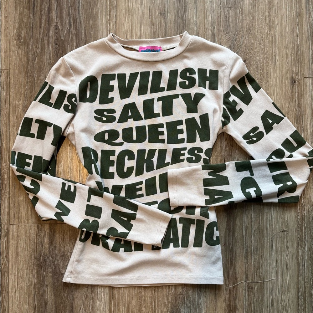 Edikted Graphic Long Sleeve